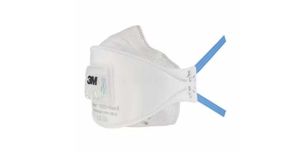3M™ Aura™ Partikül Solunum Maskesi, FFP2, Valfli, 9322+Gen3
