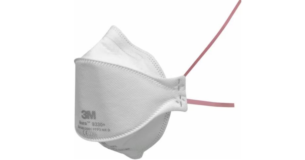 3M™ Aura™ Partikül Solunum Maskesi, FFP3, Valfsiz, 9330+