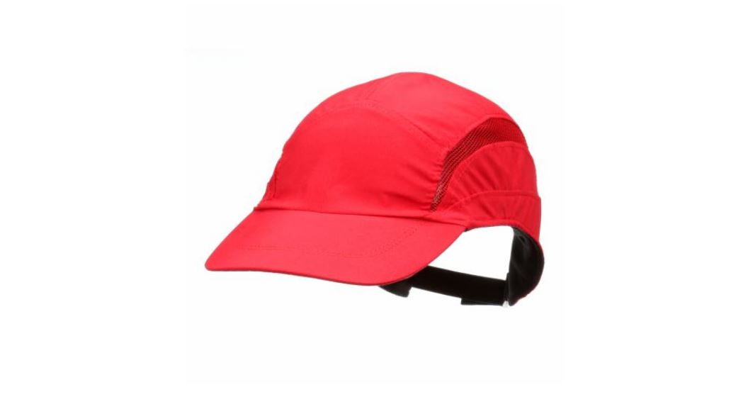 3M™ Darbe Emici Başlık 2030597, Klasik, Kırmızı, Standart Tepe, 70 mm