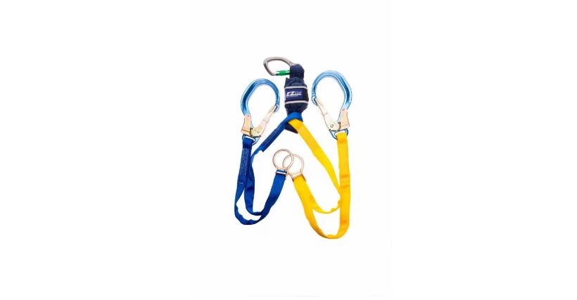 3M™ DBI-SALA® EZ-Stop™ Şok Emicili Lanyard, Geri bağlama, 1246545, Dokuma, Çift Ayaklı, 1,65 m