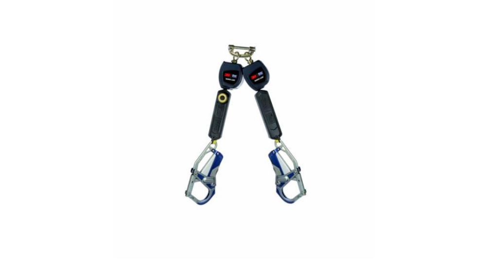3M™ DBI-SALA® Nano-Lok™ Kişisel Geri Sarımlı Yaşam Hattı, çift kol, Dokuma, 1,8 m, 3101718