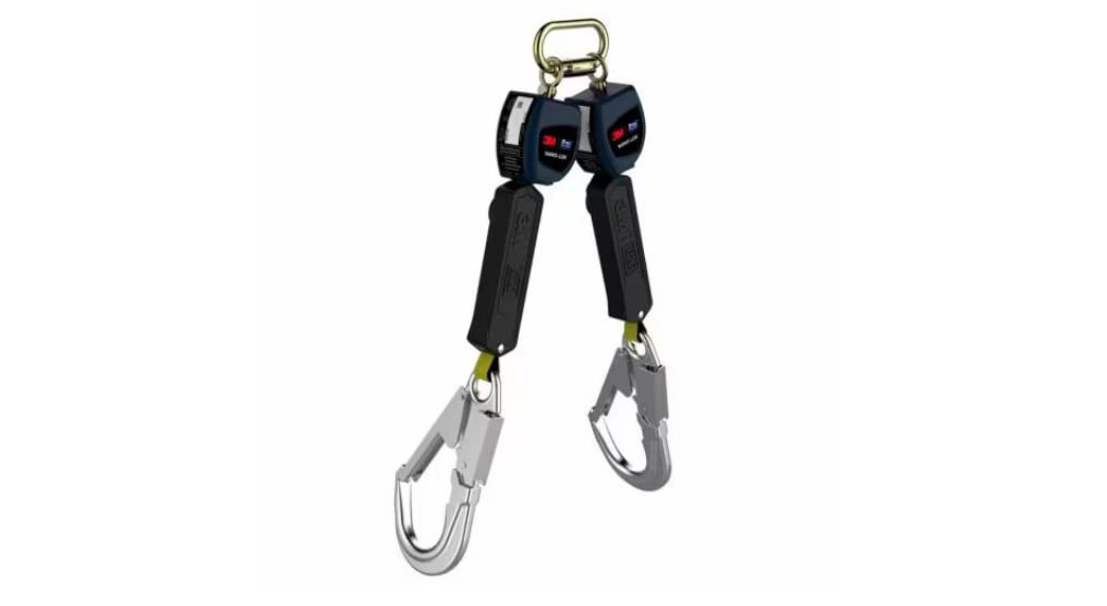 3M™ DBI-SALA® Nano-Lok™ Kişisel Geri Sarımlı Yaşam Hattı, Çift kol, Dokuma, 2,0 m, 3101316