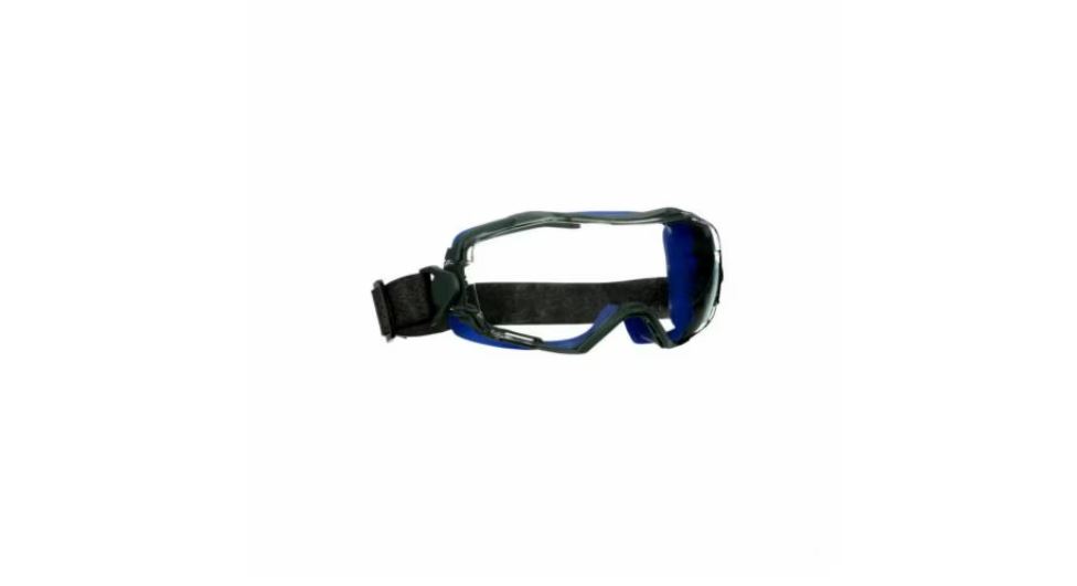 3M™ GoggleGear™  Mavi Kaplama, Neopren Kayış, Buğu Önleyici Şeffaf lens, GG6001NSGAF-BLU-EU