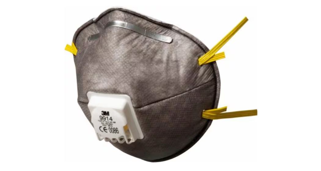3M™ Özel Partikül Solunum Maskesi, FFP1, Valfli, 9914