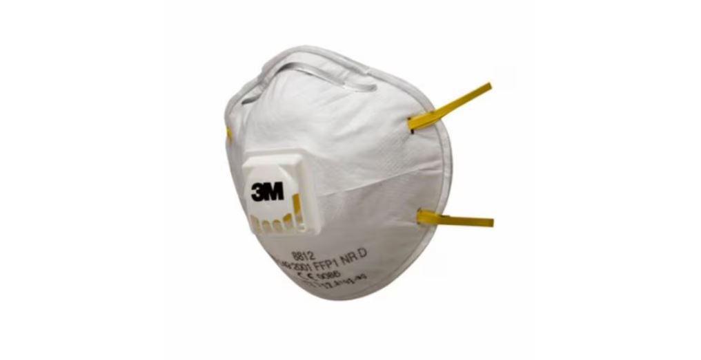 3M™ Partikül Solunum Maskesi, FFP1, Valfli, 8812