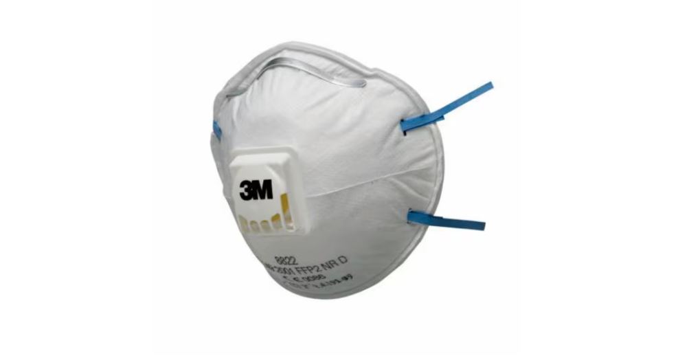 3M™ Partikül Solunum Maskesi, FFP2, Valfli, 8822