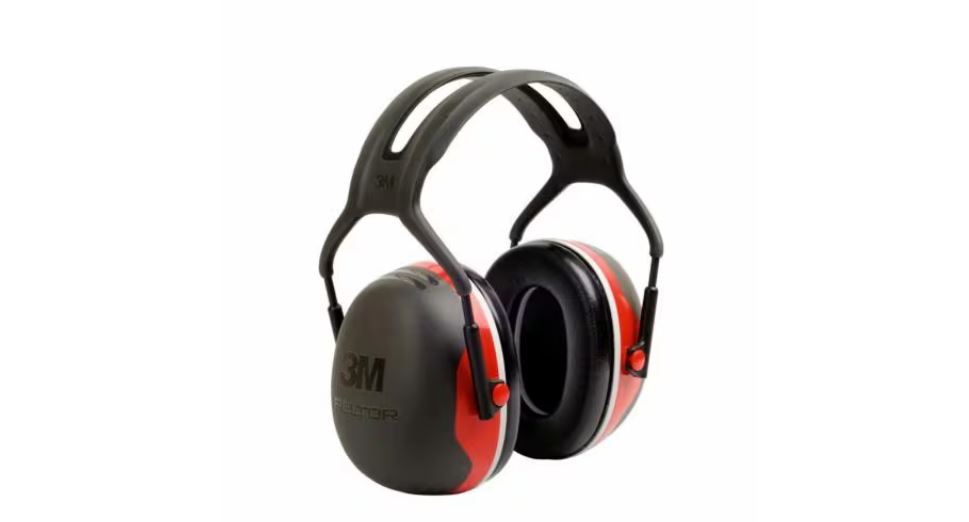 3M™ PELTOR™ Manşonlu Kulaklıklar, Kırmızı, Kafa Bandı, X3A
