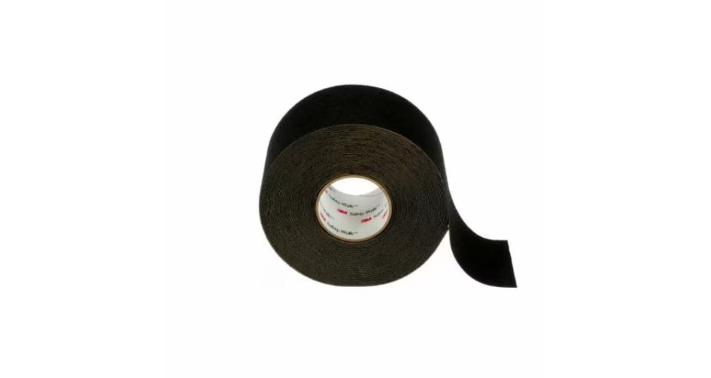 3M™ Safety-Walk™ Esnek Kaydırmaz Bant (300 serisi) Kauçuk Yüzeyli, Siyah