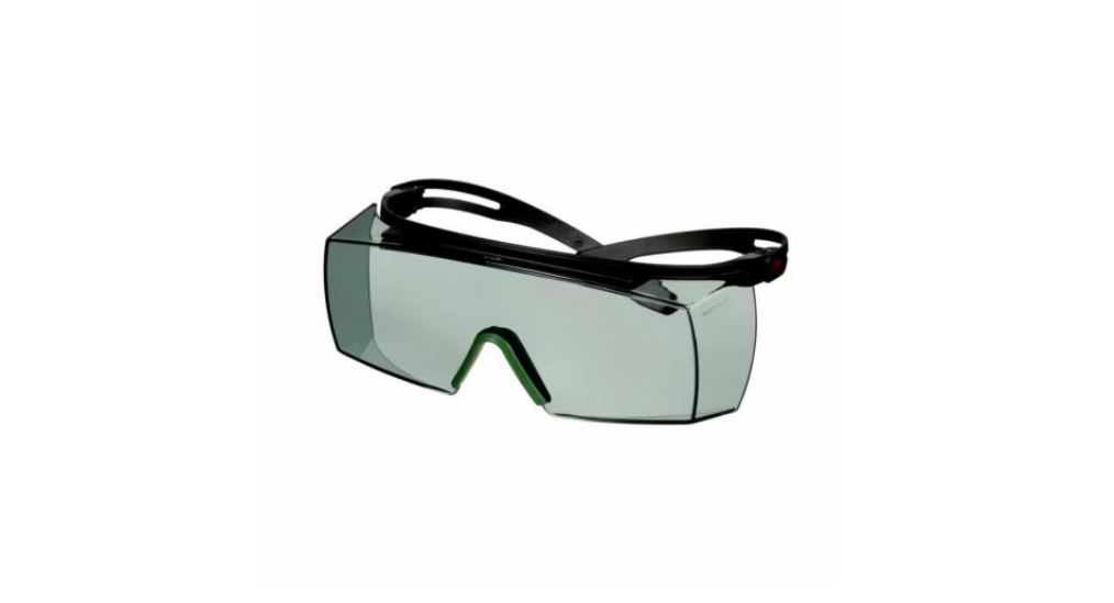 3M™ SecureFit™ Siyah Saplar, Çizilmeye Dayanıklı, IR 1,7 Gri Lens, SF3717AS-BLK