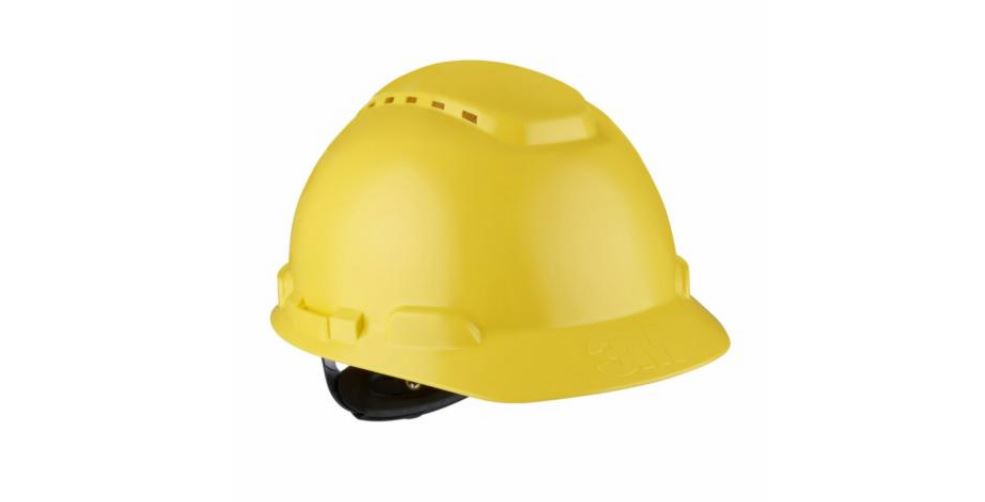 3M™ Sert Başlık, Mandallı, Havalandırmalı, Plastik Ter Bantlı, Sarı, H700N-GU