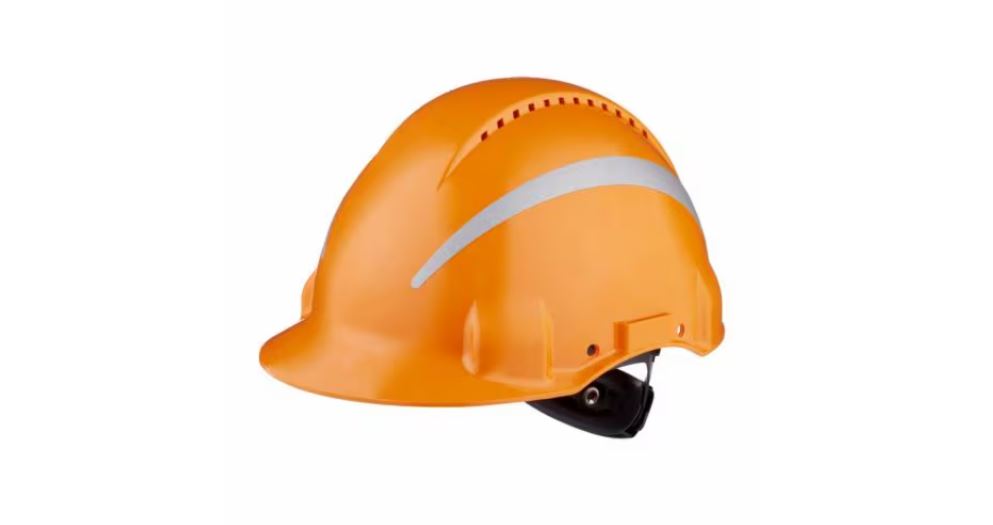 3M™ Sert Başlık, Uvicator, Mandallı, Havalandırmalı, Turuncu, G3000NUV-R-OR