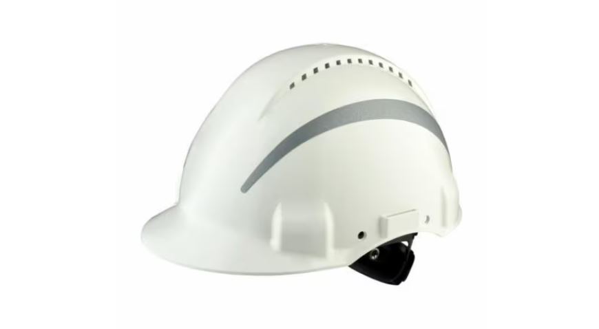 3M™ Sert Başlık, Uvicator, Mandallı, Havalandırmalı,Beyaz, G3000NUV-R-VI