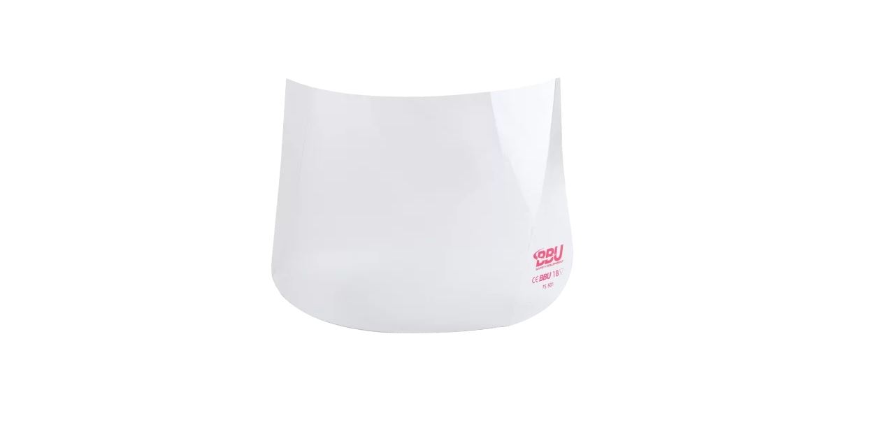 BBU® SAFETY FS 501 ŞEFFAF POLİKARBON YÜZ VİZÖRÜ
