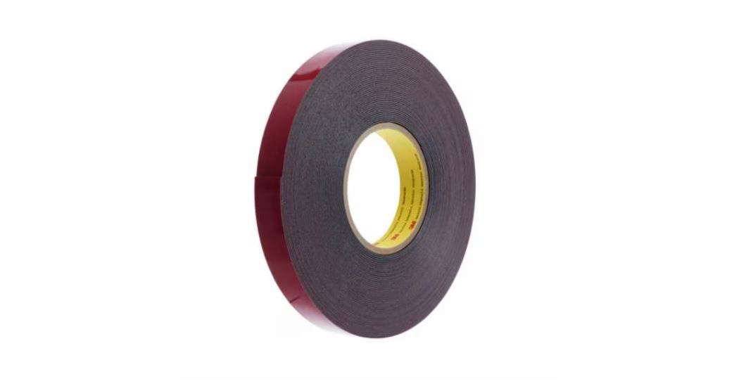 3M™ Akrilik Köpük Bant GTE6208F, Gri, 0,8 mm, 6 mm x 66 m