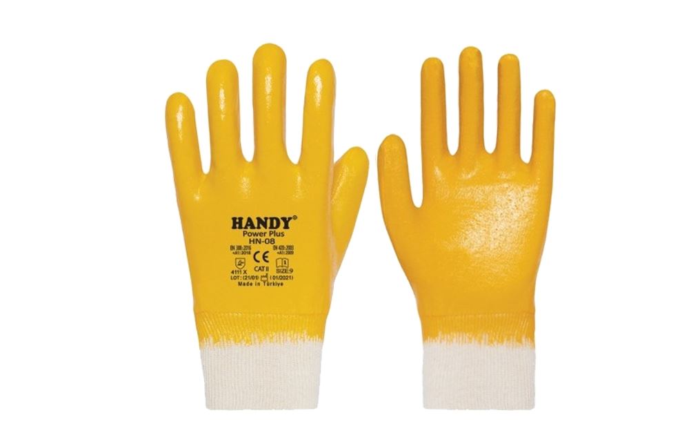 Handy Hn-08 Nitril Tam Kaplı Eldiven