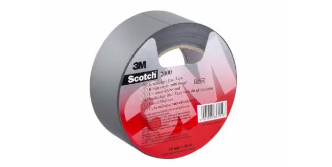 Scotch® 2000 Elektrik Duct Tape - Gri 50mm x 46m