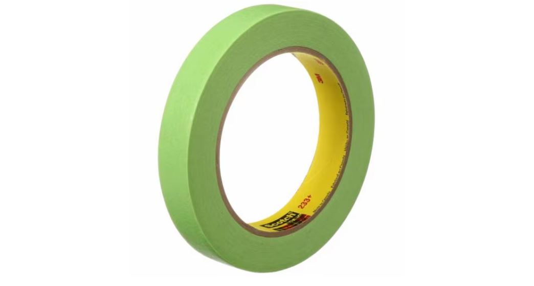 Scotch® Yüksek Performanslı Maskeleme Bandı 233+, Yeşil, 18 mm x 55 m, 26334