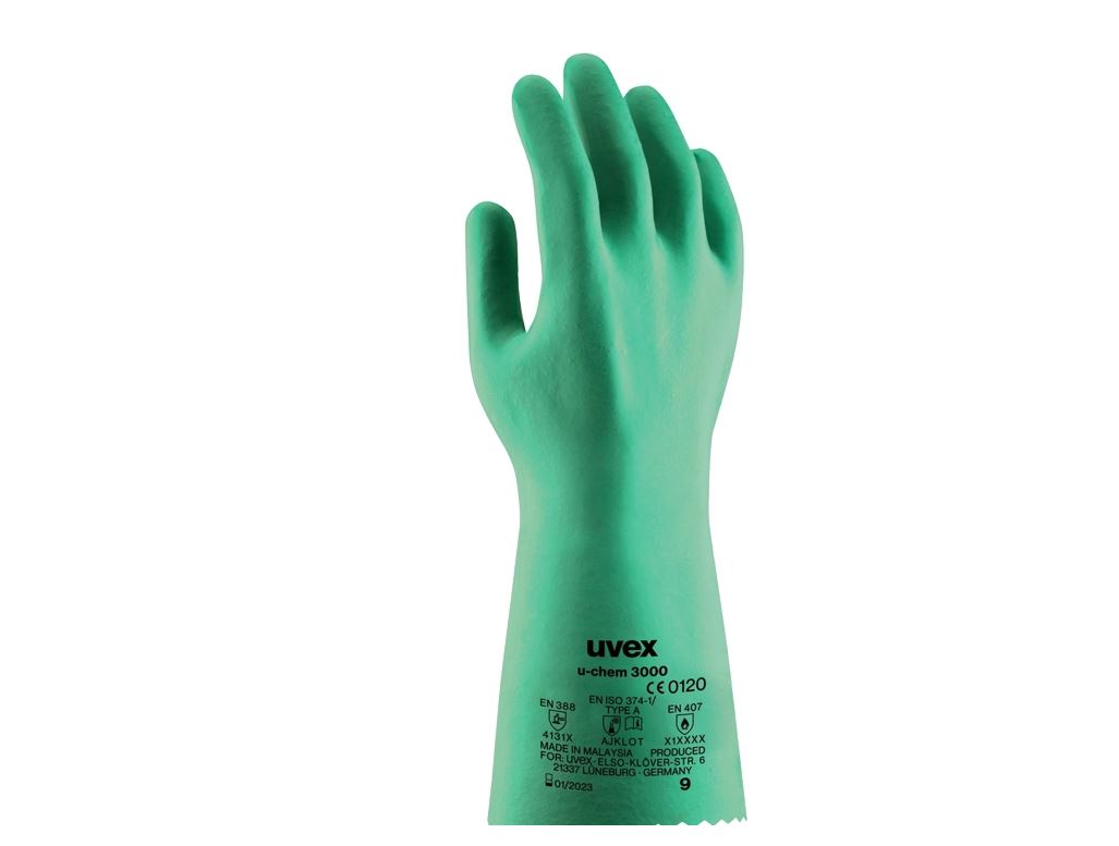 Uvex U-Chem 3000 Kimyasallara Karşı Koruyucu Eldiven